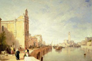 ムラーノの眺め 作： Augustus Wall Callcott